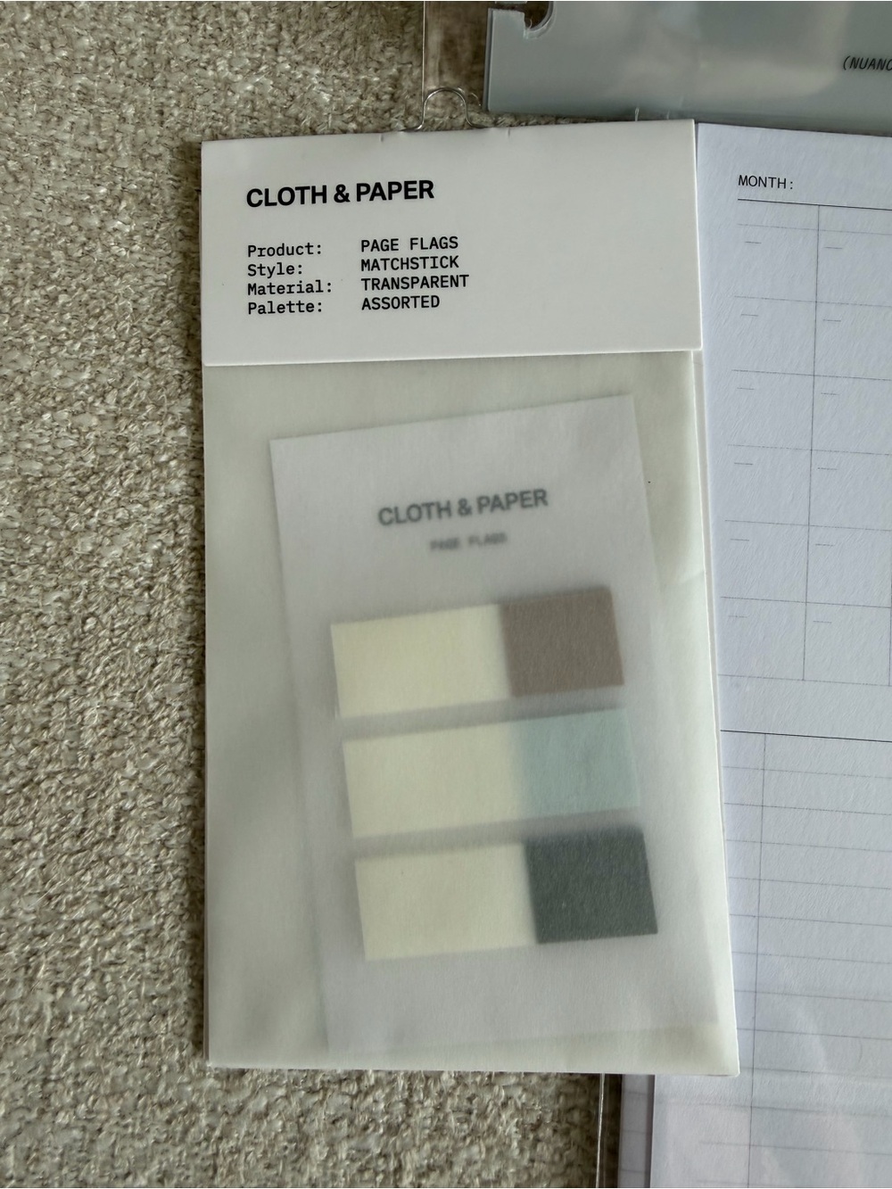Cloth & Paper CP Petite Planner Bundle Dashboards Inserts Dividers Accessories - Picture 3 of 16